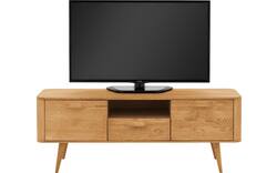 Goossens tv meubel bjarte blank eiken - 8215721-01