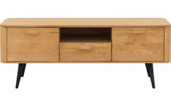 Goossens tv meubel bjarte blank eiken - 8215722-01