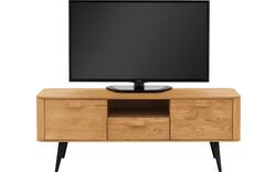 Goossens tv meubel bjarte blank eiken - 8215722-02