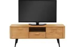 Goossens tv meubel bjarte blank eiken - 8215722-01