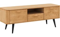 Goossens tv meubel bjarte blank eiken - 8215722-01