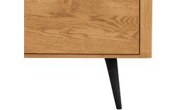 Goossens tv meubel bjarte blank eiken - 8215722-01