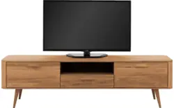 Goossens tv dressoir bjarte blank eiken - 8215723-01