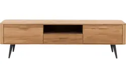 Goossens tv dressoir bjarte blank eiken - 8215724-01
