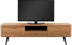 Goossens tv dressoir bjarte blank eiken - 8215724-01