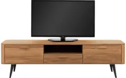 Goossens tv dressoir bjarte blank eiken - 8215724-01