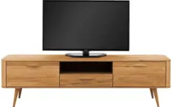 Goossens tv dressoir bjarte blank eiken - 8215725-01