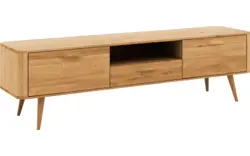 Goossens tv dressoir bjarte blank eiken - 8215725-01