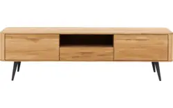 Goossens tv dressoir bjarte blank eiken - 8215726-01