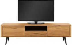 Goossens tv dressoir bjarte blank eiken - 8215726-01