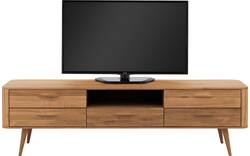 Goossens tv meubel bjarte blank eiken - 8215727-01