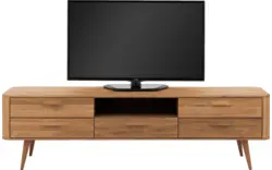Goossens tv meubel bjarte blank eiken - 8215727-01