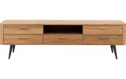 Goossens tv meubel bjarte blank eiken - 8215728-01