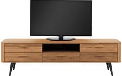 Goossens tv meubel bjarte blank eiken - 8215728-02