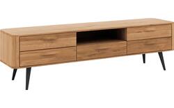 Goossens tv meubel bjarte blank eiken - 8215728-01