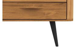 Goossens tv meubel bjarte blank eiken - 8215730-01