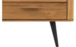 Goossens tv meubel bjarte blank eiken - 8215730-01