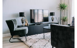 Goossens tv meubel barcelona zwart eiken - 8215740-03