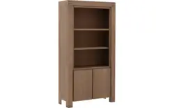 Goossens boekenkast clear blank eiken - 8215784-01