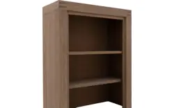 Goossens boekenkast clear blank eiken - 8215784-01