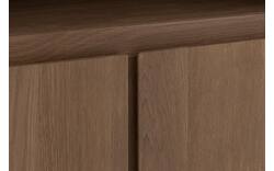 Goossens boekenkast clear blank eiken - 8215784-01