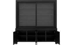 Goossens buffetkast clear zwart eiken - 8215787-01