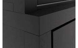 Goossens buffetkast clear zwart eiken - 8215787-01