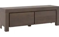 Goossens tv meubel clear donker bruin eiken - 8215850-01