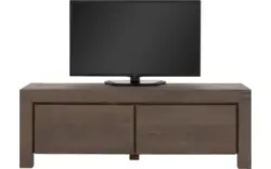 Goossens tv meubel clear donker bruin eiken - 8215850-01