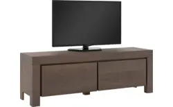 Goossens tv meubel clear donker bruin eiken - 8215850-01