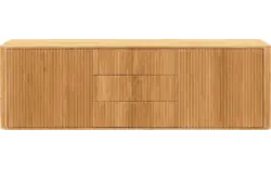 Goossens dressoir seppe blank eiken - 8215868-01