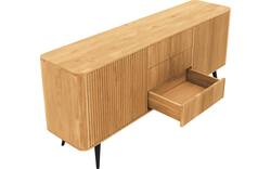 Goossens dressoir seppe blank eiken - 8215868-01