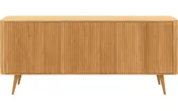Goossens dressoir seppe blank eiken - 8215873-01
