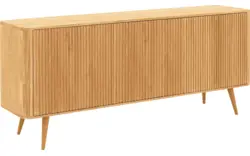 Goossens dressoir seppe blank eiken - 8215873-01