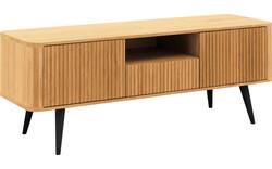 Goossens tv meubel seppe blank eiken - 8215874-01