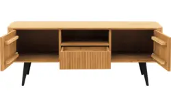 Goossens tv meubel seppe blank eiken - 8215874-01