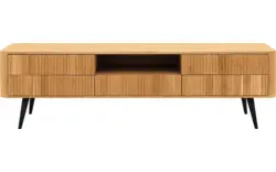 Goossens tv meubel seppe blank eiken - 8215876-01