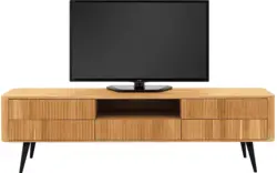 Goossens tv meubel seppe blank eiken - 8215876-01