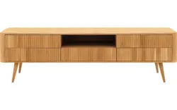 Goossens tv meubel seppe blank eiken - 8215877-01
