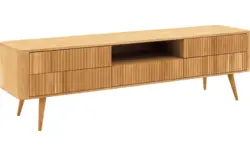 Goossens tv meubel seppe blank eiken - 8215877-01