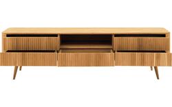 Goossens tv meubel seppe blank eiken - 8215877-01