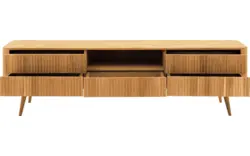 Goossens tv meubel seppe blank eiken - 8215877-01