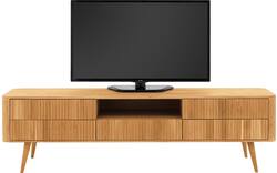 Goossens tv meubel seppe blank eiken - 8215877-01
