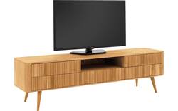 Goossens tv meubel seppe blank eiken - 8215877-01