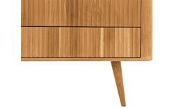 Goossens tv meubel seppe blank eiken - 8215877-01
