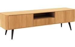Goossens tv meubel seppe blank eiken - 8215878-01