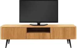 Goossens tv meubel seppe blank eiken - 8215878-01