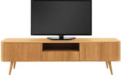 Goossens tv meubel seppe blank eiken - 8215879-03
