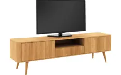 Goossens tv meubel seppe blank eiken - 8215879-01