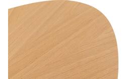 Goossens basic eettafel sanoa blank eiken - 8215945-02